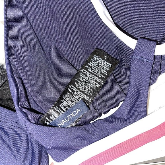 NEW NAUTICA Bikini Swimsuit Bathing Suit LARGE - Picture 10 of 12